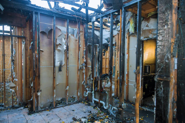 Professional Fire Damage Restoration technician working in Waukee, IA